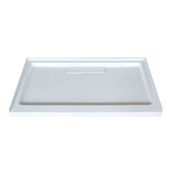 SALLY Rectangle Acrylic Shower Base with drain CUPC approved