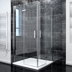 SALLY AWH71F4 Square Semi-frame Pivot Hinge Shower doors